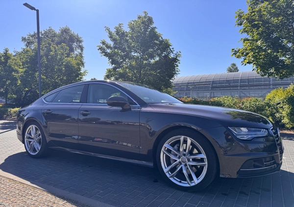 Audi A7 cena 125000 przebieg: 119000, rok produkcji 2016 z Warszawa małe 106